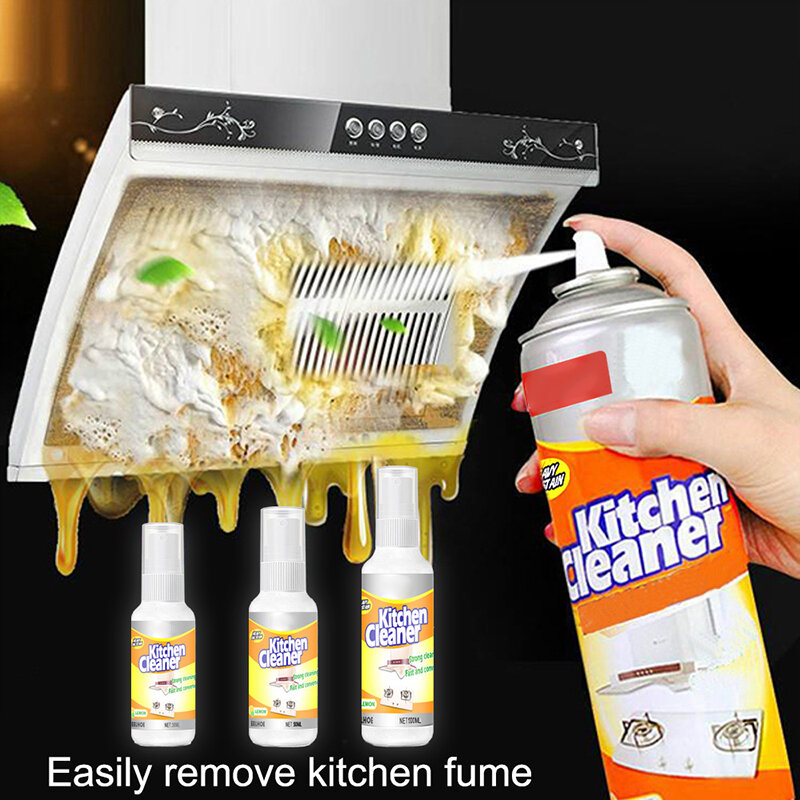 Kitchen Degreaser Removes Kitchen Grease Grime Oil Stain 30/50/100ml Optional