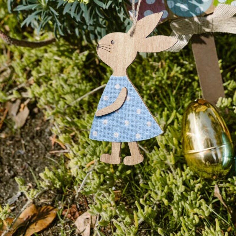 Easter Rabbit Hanging Ornaments Present Holiday Supplies Interesting Gift