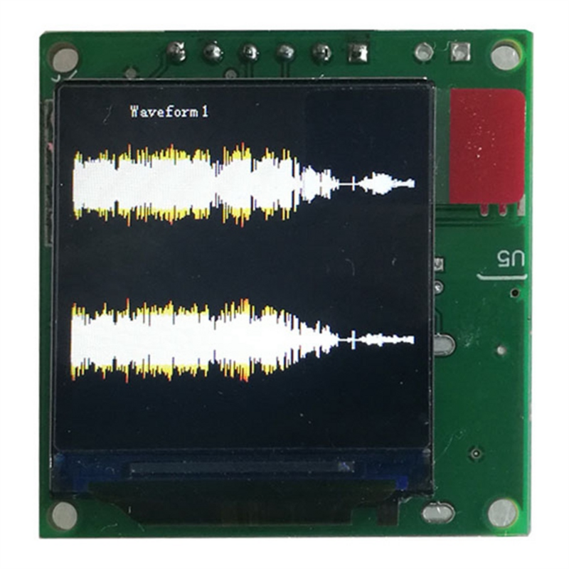 Analizator widma muzycznego 1. 3-calowy wzmacniacz mocy LCD MP3 wskaźnik poziomu Audio moduł VU z wyważonym rytmem