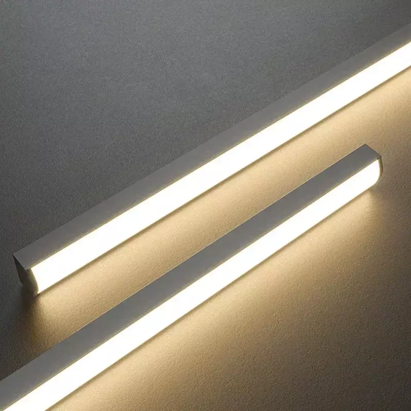 Nowoczesne światło wisiorek LED do salonu jadalnia sypialnia długa taśma stół jadalny zawieszenie aluminiowe oprawa oświetleniowa żyrandol