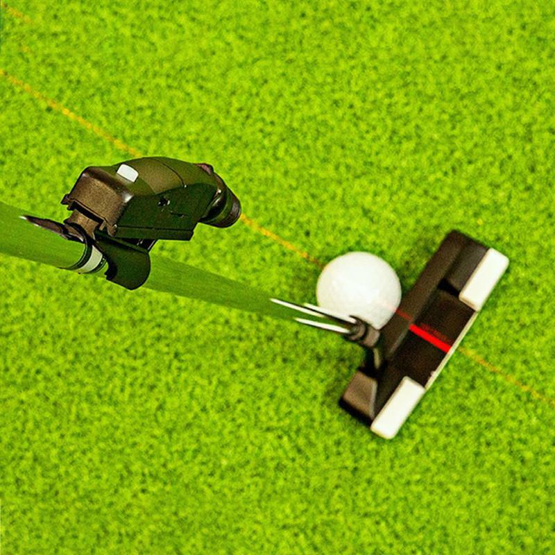 Golf Putter Laser Sight Pointer Putting Training Aids Aim Corrector Golf Practice Line Tool Putter Aim Putting Exerciser