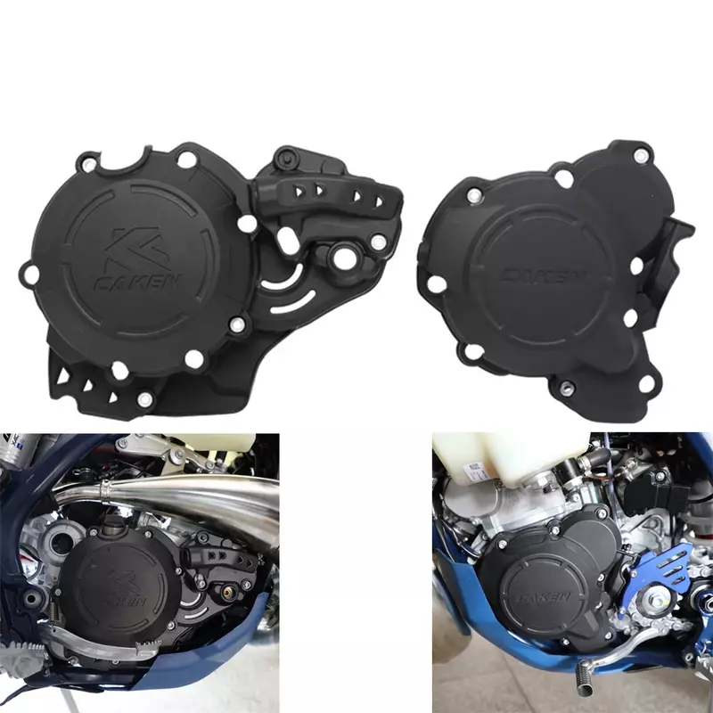 Water Pump Cover Clutch Guard Lgnition Protector For SX XC EXC XC-W 250 300 TPI For Husqvarna TE TC 250 300 Motorcycle