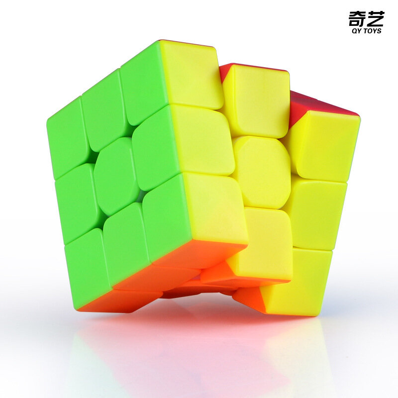 3x3x3 головоломка кубик без наклеек скоростной Профессиональный Магический кубик 3x3 волшебный кубик детская игрушка искусственная Венгерская Прямая поставка