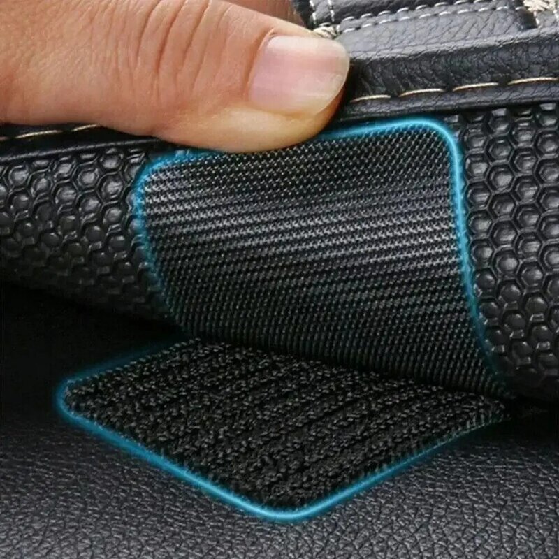 Nastro di fissaggio biadesivo tappetini per auto autoadesivi resistenti fogli nastri Grip per tappeti fissi patch antiscivolo Home J7z9
