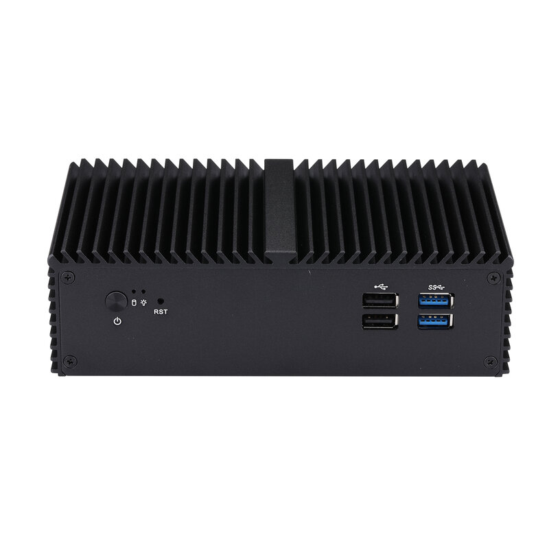 ล่าสุด4 LAN Mini Router J6412 Quad Core สนับสนุน PFsense,ไฟร์วอลล์,Cent Os.