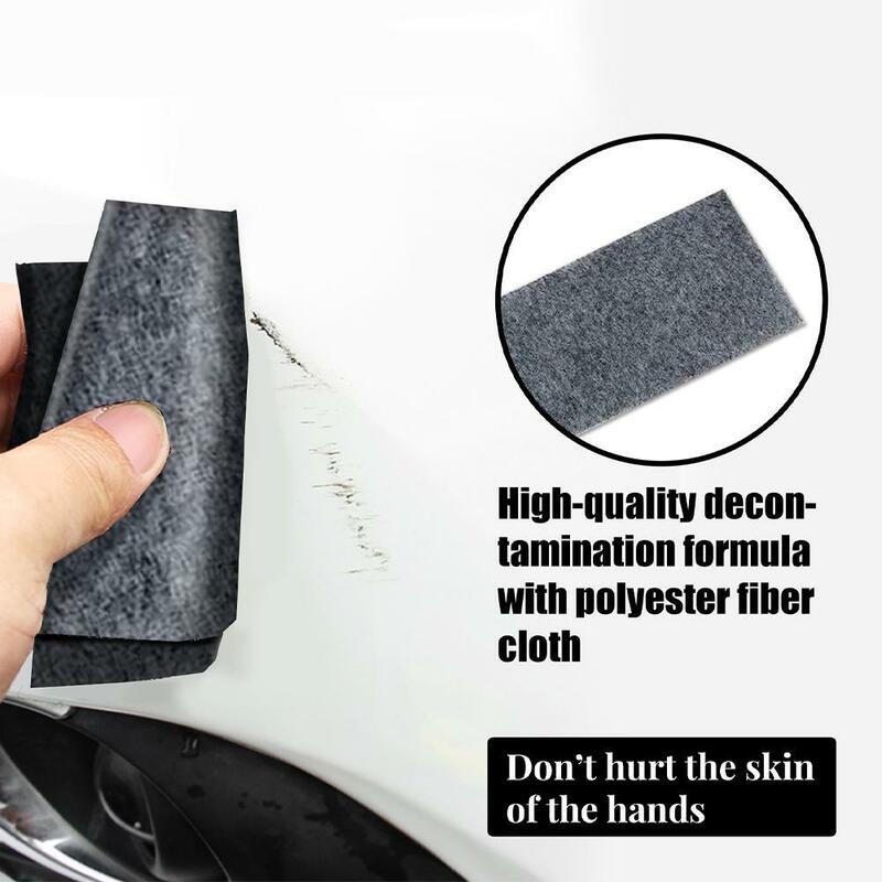 Блестящая наноткань против царапин для автомобиля, Универсальная металлическая полировальная ткань для мгновенной полировки, средство для удаления царапин на умном автомобиле