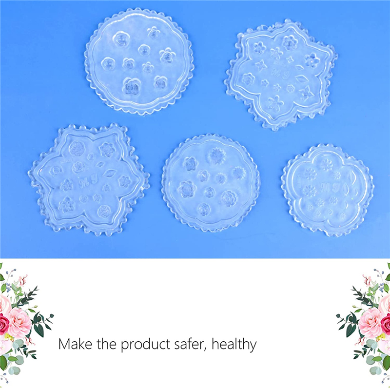 10 Pcs Flower Polymer Clay Molds Mini Resin Polymer Clay Cutters Small Flower Mold Daisy Clay Molds