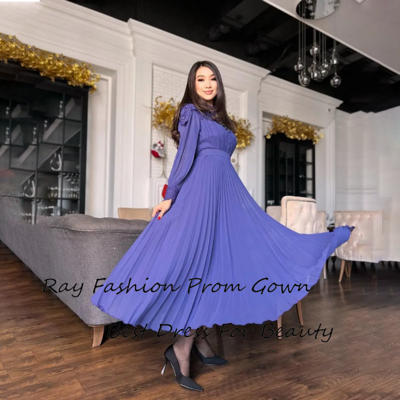 Современное модное женское платье с рифлеными оборками и кружевной аппликацией, вечерние платья