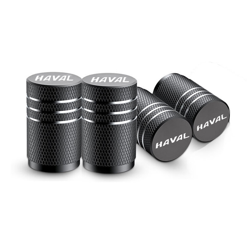 Tapas de válvula de neumático de rueda de coche, cubiertas de vástago de neumático, Airdust impermeable para HAVAL H2 H6 H7 H8 H9 H2S M6 C50