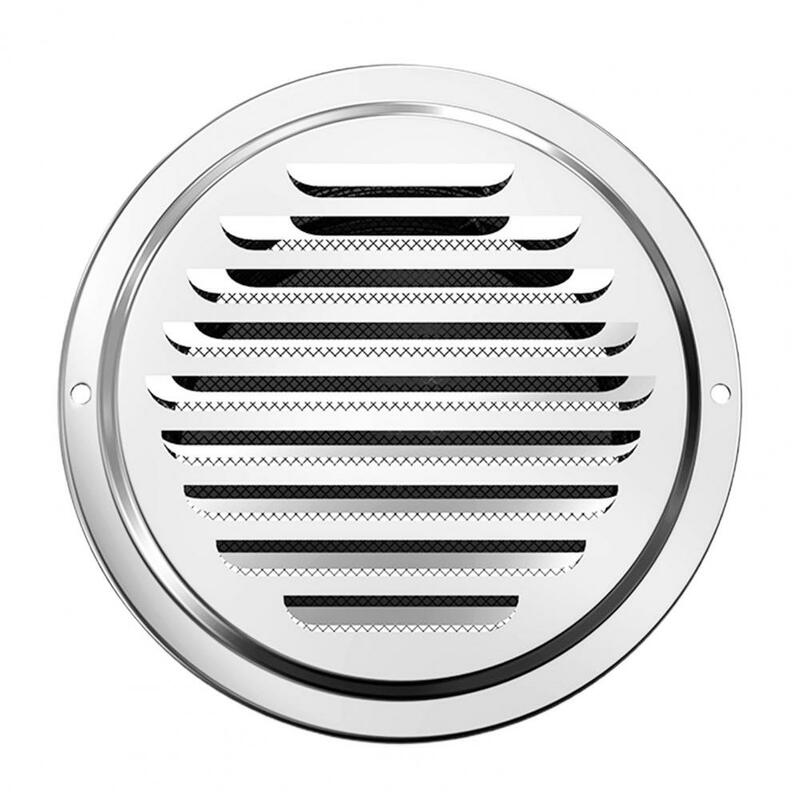 Stainless Steel Vent Cover Vent Cover with Razor Sharp Edges Stainless Steel Air Vent Cover with Built-in Fly Screen for Wall