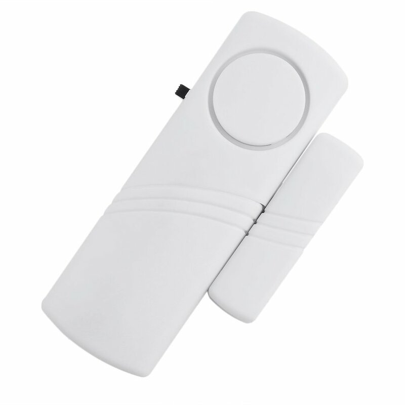 1 Buah Alarm Keamanan Jendela Pintu Sensor Magnetik Alarm Pencuri Nirkabel Perangkat Sistem Keamanan Anti-maling Keamanan Rumah
