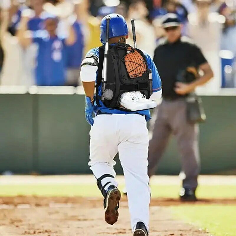 Baseball tasche Jungen Baseball tasche Baseball rucksack mit Schuh fach große Kapazität Jugend Baseball rucksack Baseballs chläger tasche