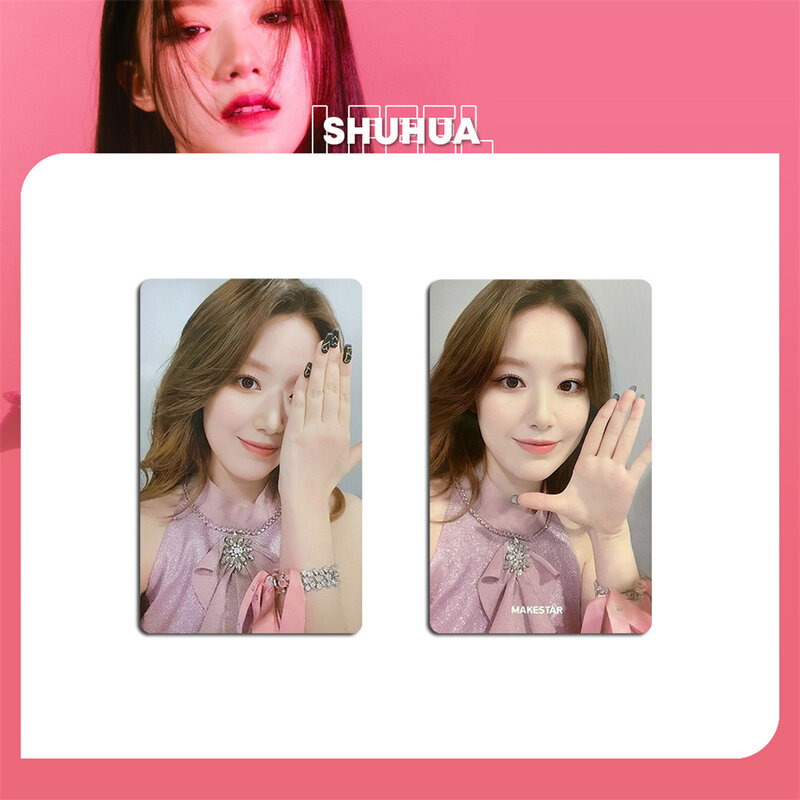 5 sztuk Kpop (G)I-DLE Album z fotokartami czuję dwustronną kartę Lomo Jeon So-yeon Minnie YUQI Yeh Shuhua pocztówka dla fanów prezent