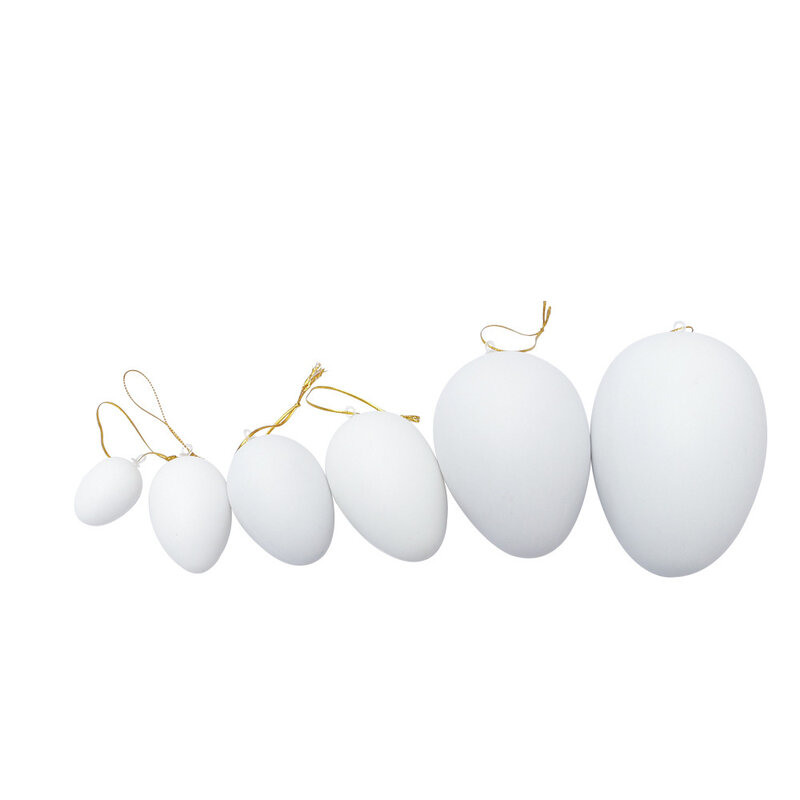 Wielkanocne i świąteczne Diy ręcznie malowane białe jaja zarodka symulowane jajka przedszkole dekoracja dziecięca malowane Graffiti