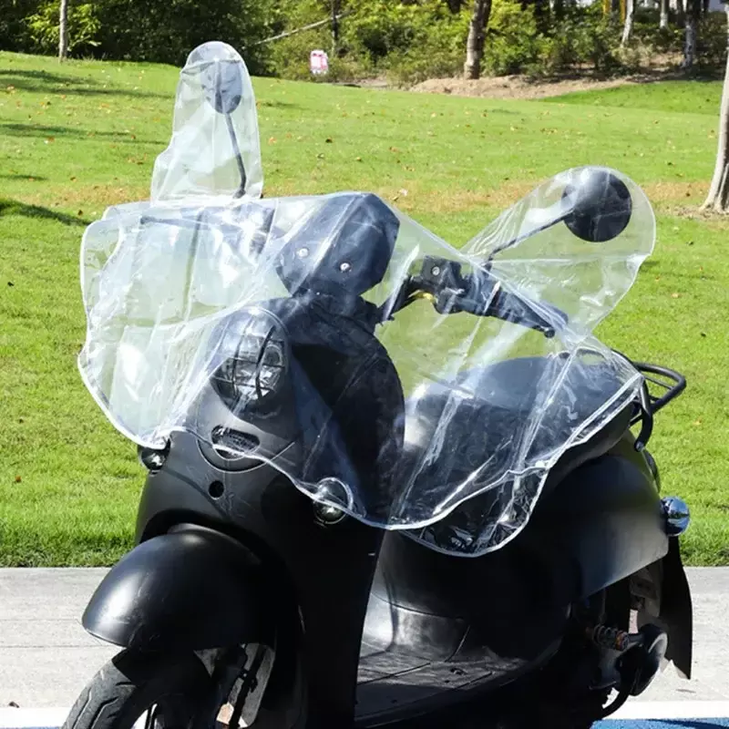 Водонепроницаемый чехол для электрического мотоцикла, чехол из ПВХ для защиты от дождя, переднее ветровое стекло, водонепроницаемые перчатки