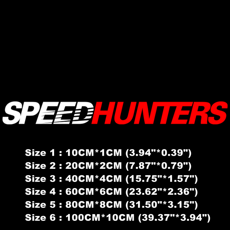 Stiker Mobil JDM Speedhunter Jepang Tudung & Bumper Mesin Depan Kaca Depan Belakang Kaca Depan Pemburu Kecepatan Decal Stiker Otomatis