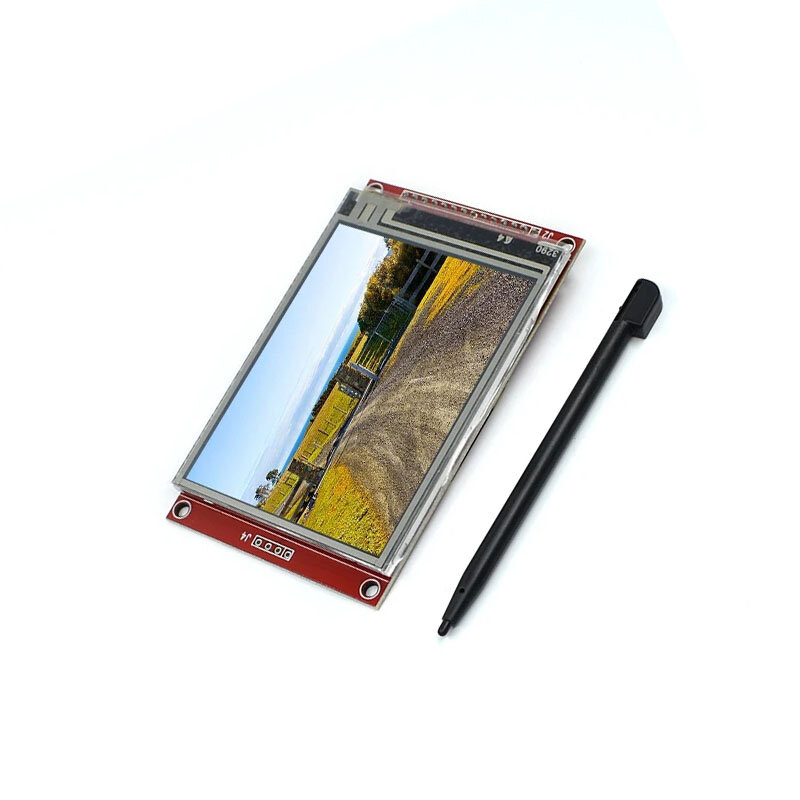 Módulo de pantalla LCD TFT de serie SPI, 3,2 pulgadas, 320x240, con controlador de Panel táctil IC ILI9341 para MCU