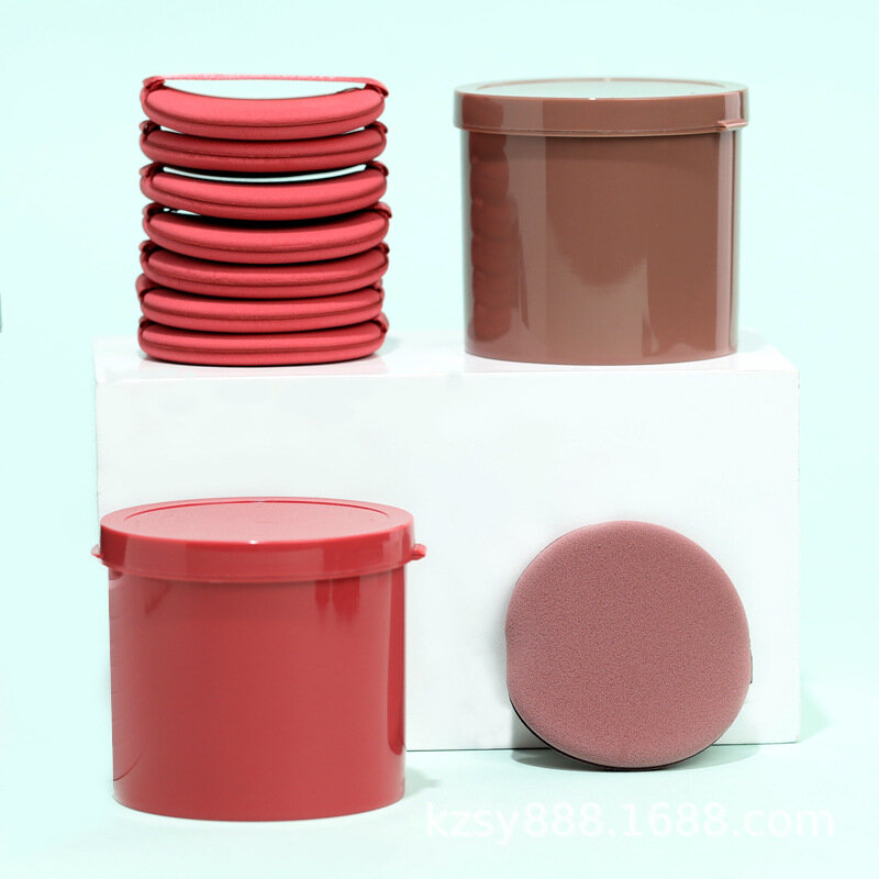 7PCS Erdbeere Kosmetische Puff Set Doppel Seite Frauen Weichen Make-Up Schwamm Schönheit Bilden Pulver Werkzeuge