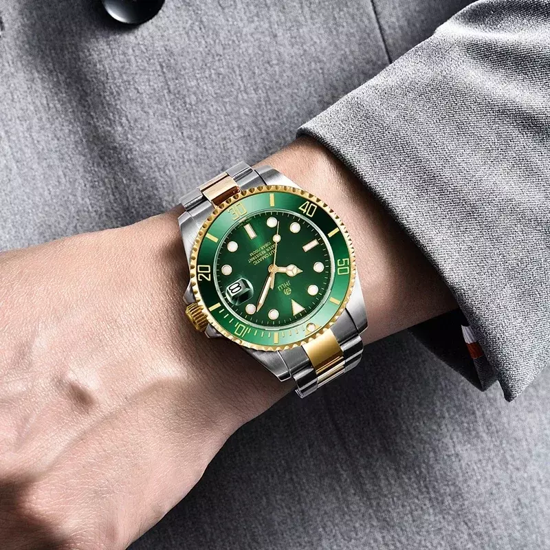 2024 neue Männer mechanische Armbanduhr Luxus Keramik Lünette Automatik uhr Saphirglas Uhr für Männer Rolex submariner ssssss
