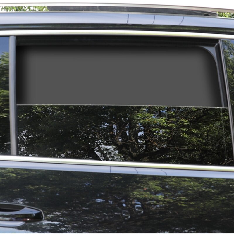 Universal Car Sunshade Window Magnetic Suction Sunshade Heat Insulation Cloth Cover Sunshade Car Side Sunshade