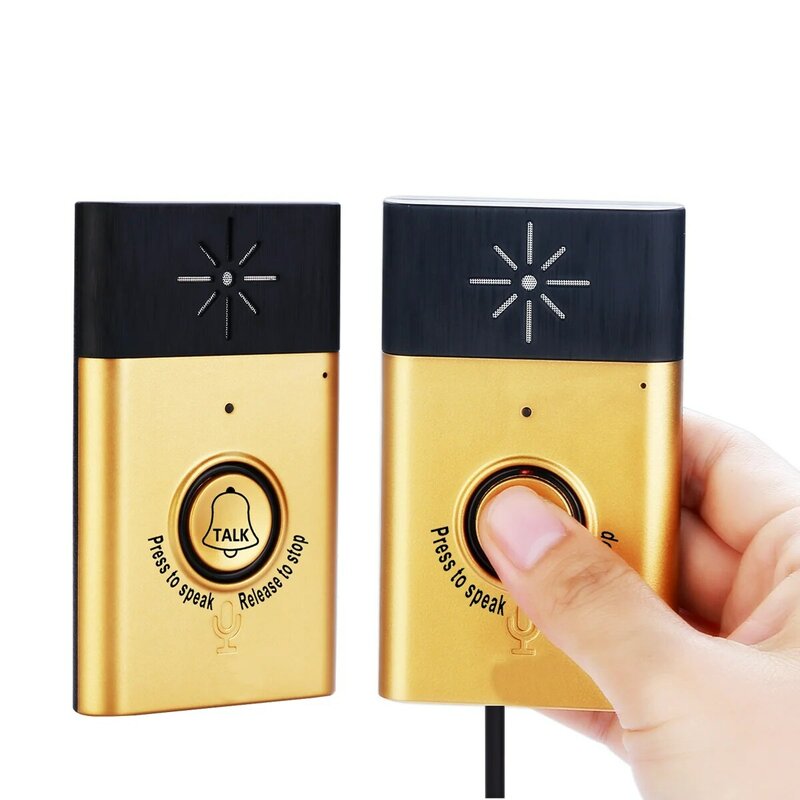 200เมตรฟรี Intercom สำหรับในร่ม Doorbell ไร้สาย2.4GHZ Two Way Talk ประตูโทรศัพท์ประตูแหวนระบบ