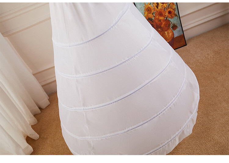 Crinoline Fishbone Slip Dress Dress Performance Pannier Bridal Extra Large Canopy Lining Large Skirt Support Crinoline