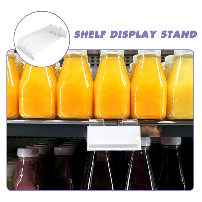 3pcs Goods Shelf Pushers Convenience Store Soda Automatic Cosmetics Display Stand