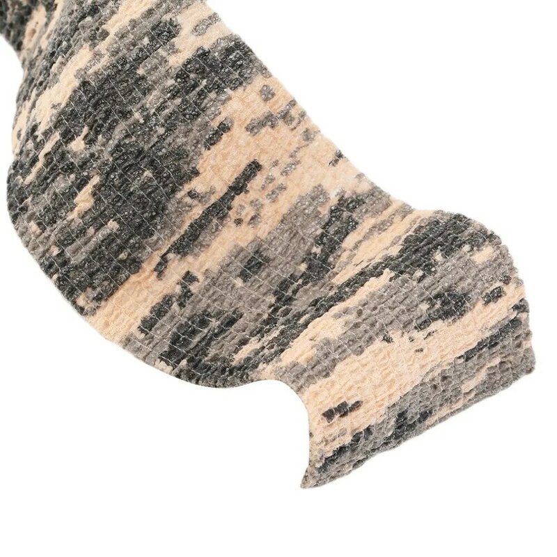 Militar camuflagem fita elástica, impermeável, camuflagem, para paintball, arma, tiro, bandagem elástica, ferramentas de caça