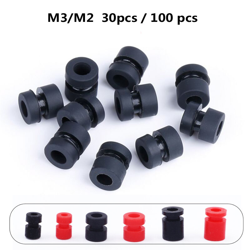 M2 M3 Anti Vibration Rubber Shock Absorber Damping Damper Ball For F3 F4 F7 Flight Controller FPV RC Drone Multi Rotor