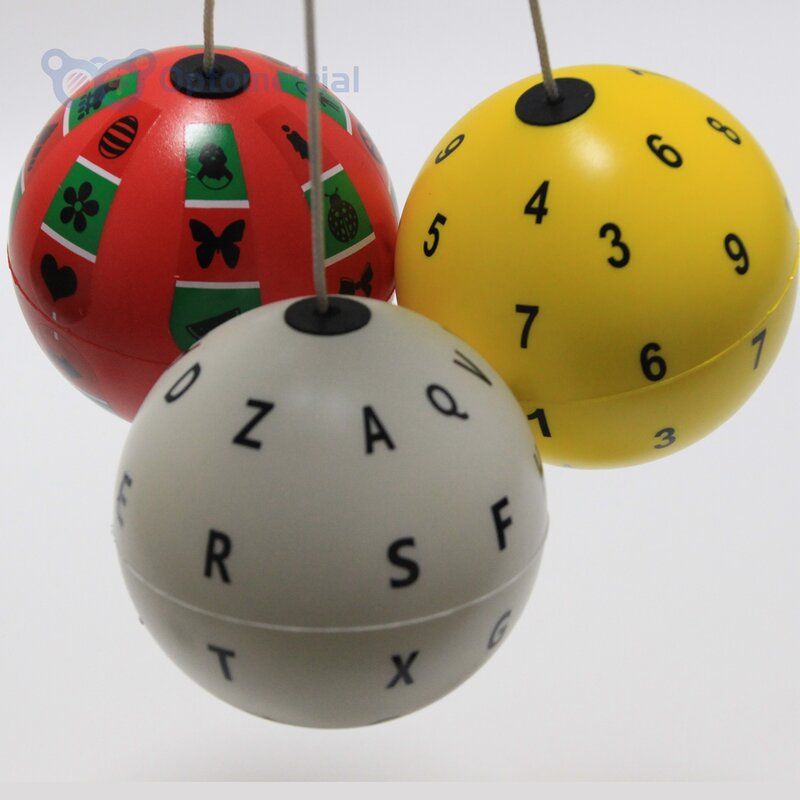 ビジョンサーピーマーズデンボール、直径9cm,3色あり