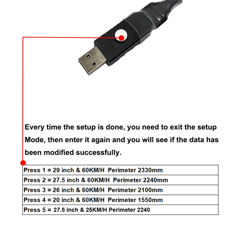 Voor Bafang Programmering Kabel Snelheidslimiet Release Wieldiameter Instelling M400 M600 M510 Alle Kan Protocol Dedicated Lijn