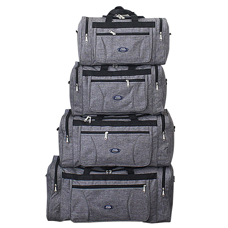 Sacos de viagem Oxford impermeáveis para homens Bagagem de mão Big Business Bag, grande capacidade Weekend Duffle Bag