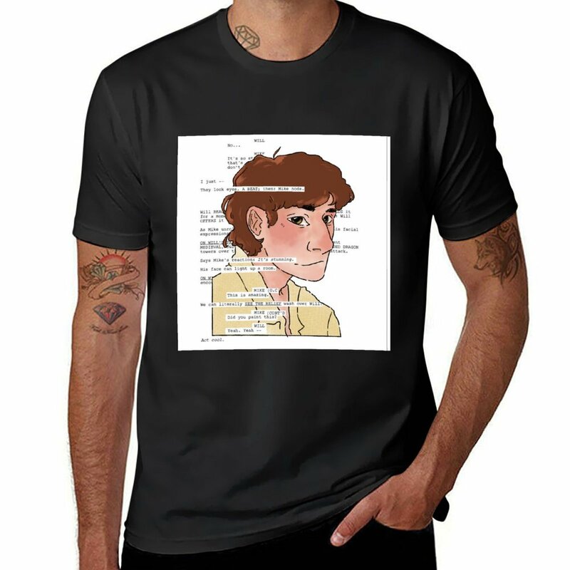 Camiseta Blanks para homens, Will Byer's - van Void Lear, projete suas próprias roupas Funnys, camisetas para menino
