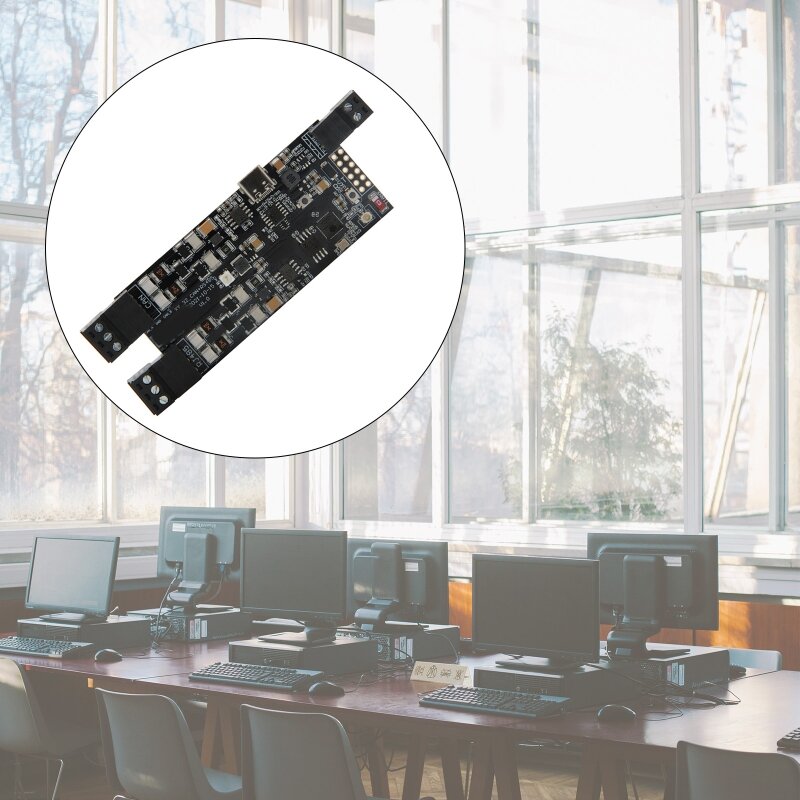 لوحدة التحكم IOT للوحة T-PCIE Wifi المتوافقة مع ® TTGO T-CAN485 ESP32 RS-485 مع فتحة بطاقة