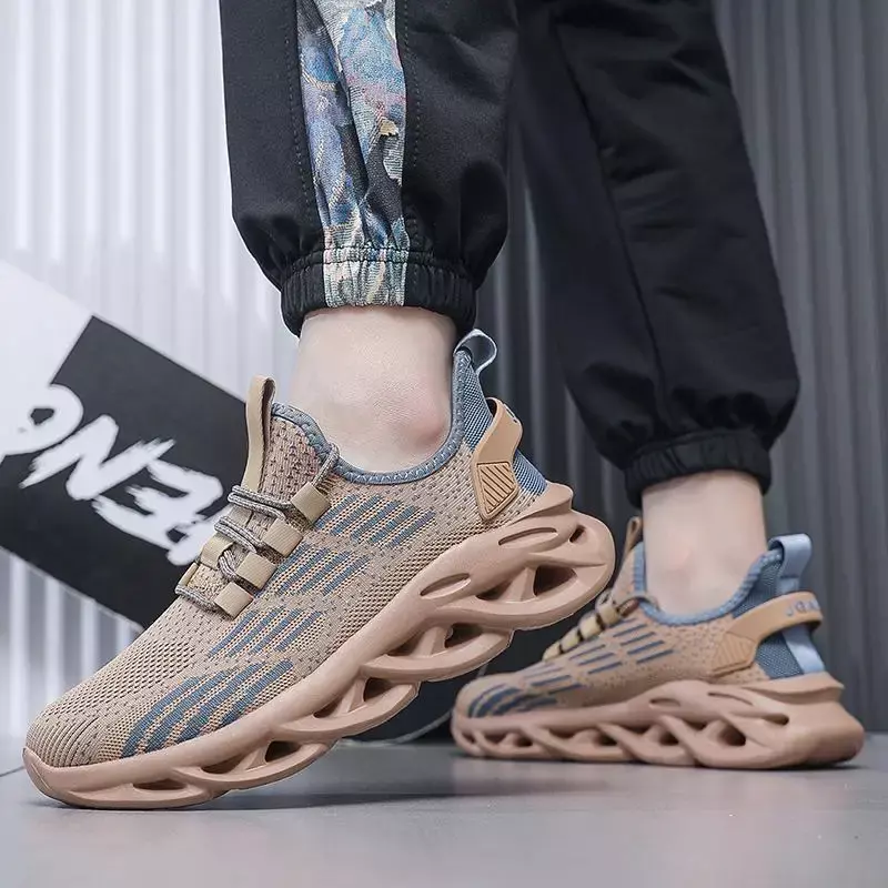 Scarpe da uomo 2024 estate nuove scarpe da corsa traspiranti Tenis Sneaker da uomo leggere