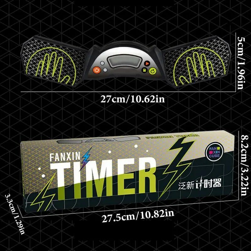 Timer per Stack Competition Touch Control Timer di velocità per Timer professionale per atletica leggera con Timer di visualizzazione per gara cubo