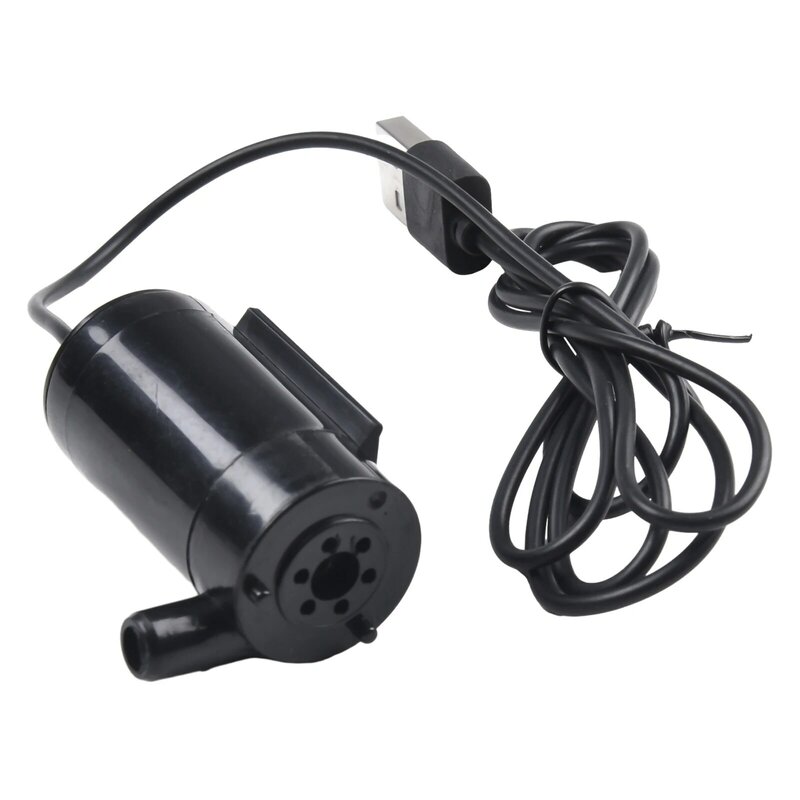 Mini pompe à eau USB Crystal Cutterbar, 0-60 Celsius résistant, anti-corrosion, électromagnétique