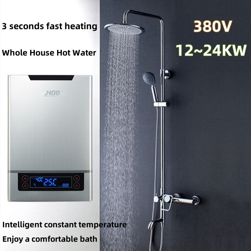 Industrial Electric Water Heaters Commercial Instant Electric Water Heater 380V Voltage 12KW, 15KW, 18KW, 21KW, 24KW High Power