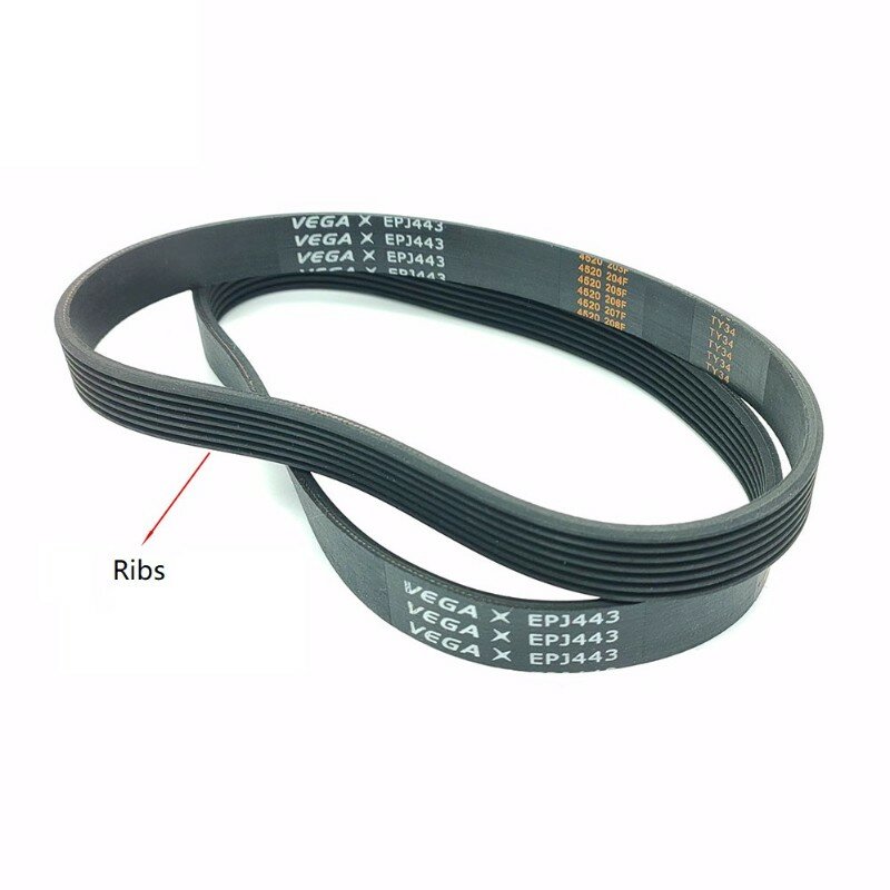Epj443 drive belt ribs belt para plaina, esteira rolante, cadeira de massagem