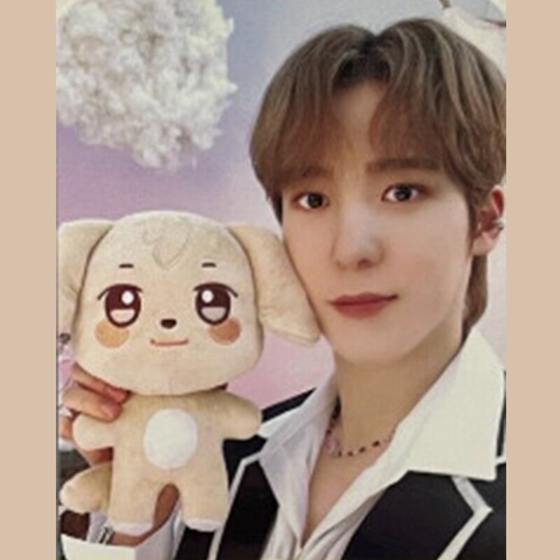 Kpop ateez ตุ๊กตาร้านป๊อปอัพ30cm, นิ่มรูปการ์ตูนน่ารักสั้นพวงกุญแจตุ๊กตา yeosang yunho hongjoong คอลเลกชันของขวัญ