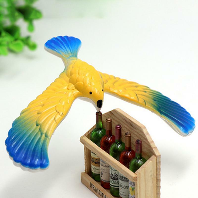 Spaß Balance Vogel Spielzeug Neuheit Schwerpunkt Ausgleich Vogel Finger Spielzeug für Party Werbe geschenke Retro Magie Geschenk Strumpf Stuffers
