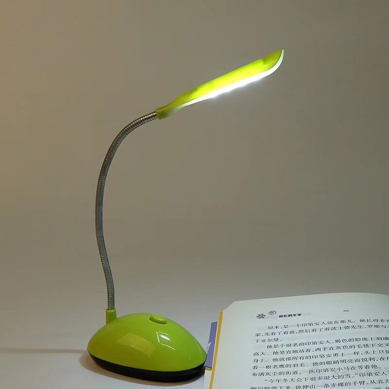 Student Kantoor Tafel Lamp Licht Voor Slaapkamer Aaa Batterij Aangedreven Led Bureaulamp Studie Boek Lichten Bedlampje Leeslamp tafel