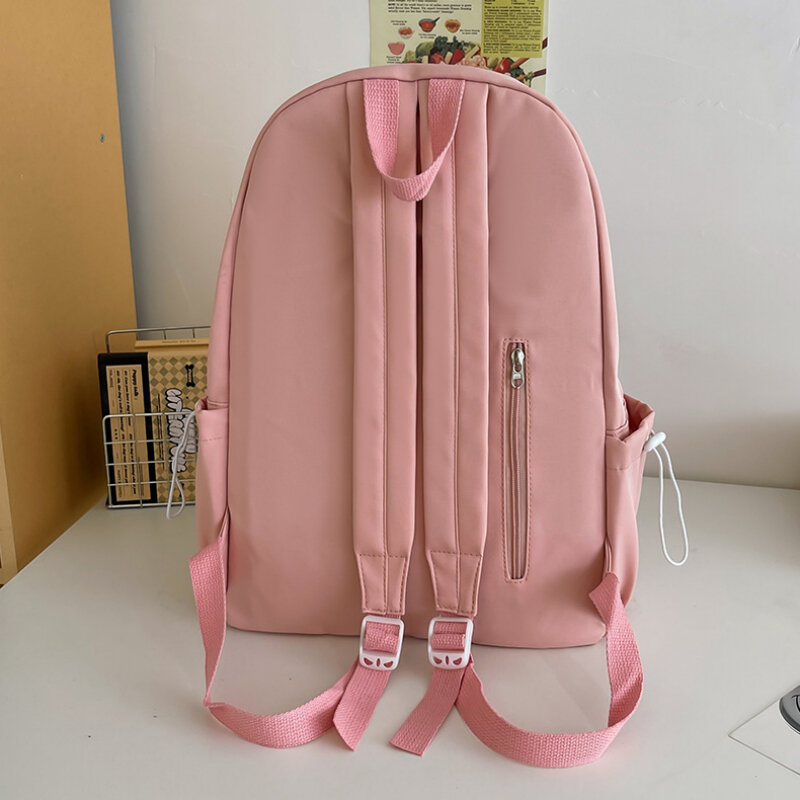 حقيبة ظهر نسائية برسوم كرتونية لطيفة من Hello Kitty ، حقيبة مدرسية للإناث ، طلاب المرحلة الإعدادية ، جديد ، موضة ، * *