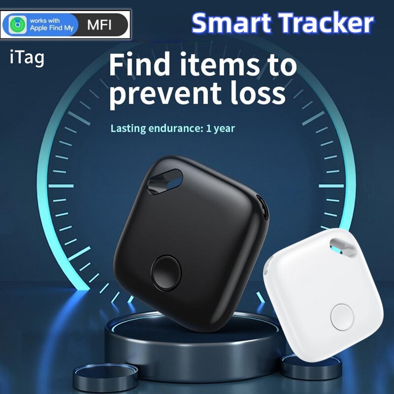 Брелок для поиска ключей, сумка-кошелек, глобальное позиционирование, iTag, смарт-трекер, устройство против потери, Bluetooth-Совместимость с Find My App IOS