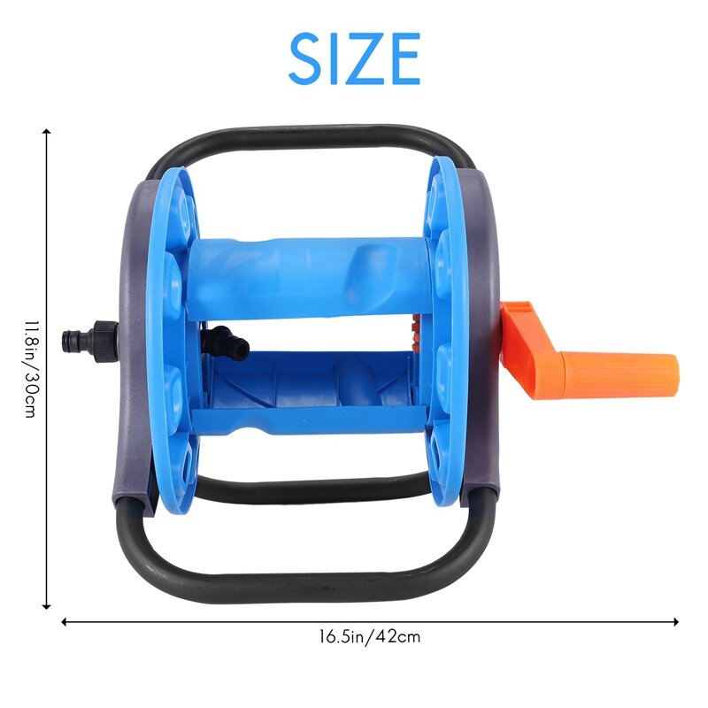 Porte-rouleau de tuyau d'eau Portable de 20M, support de rangement de tuyau de lavage de voiture