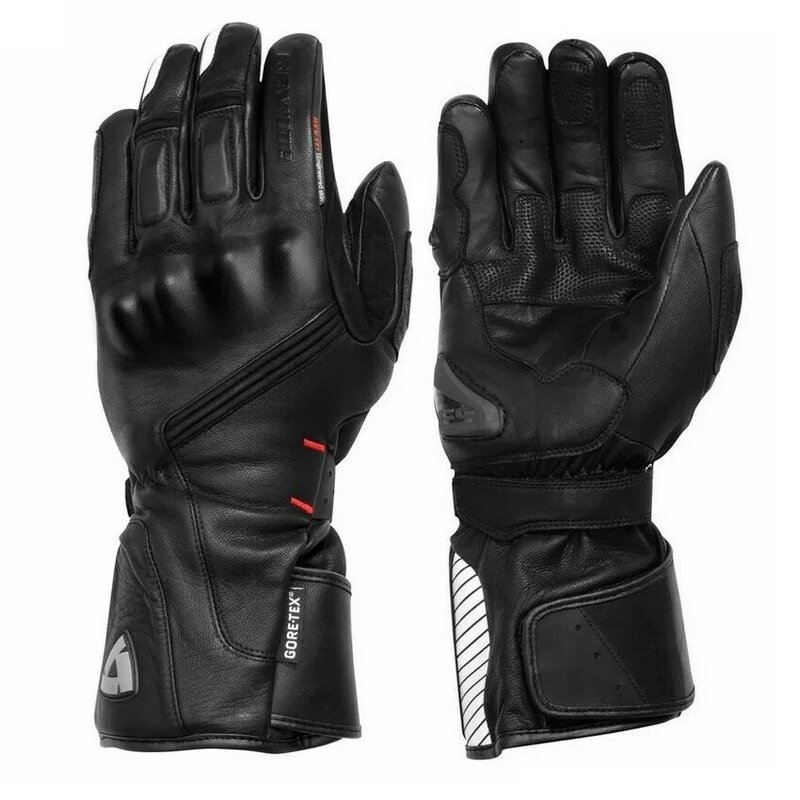 Revit Alaska H2O Winter Warm Waterproof Windproof Protective Motorcycle Gloves Motorbike Riding Genuine Leather