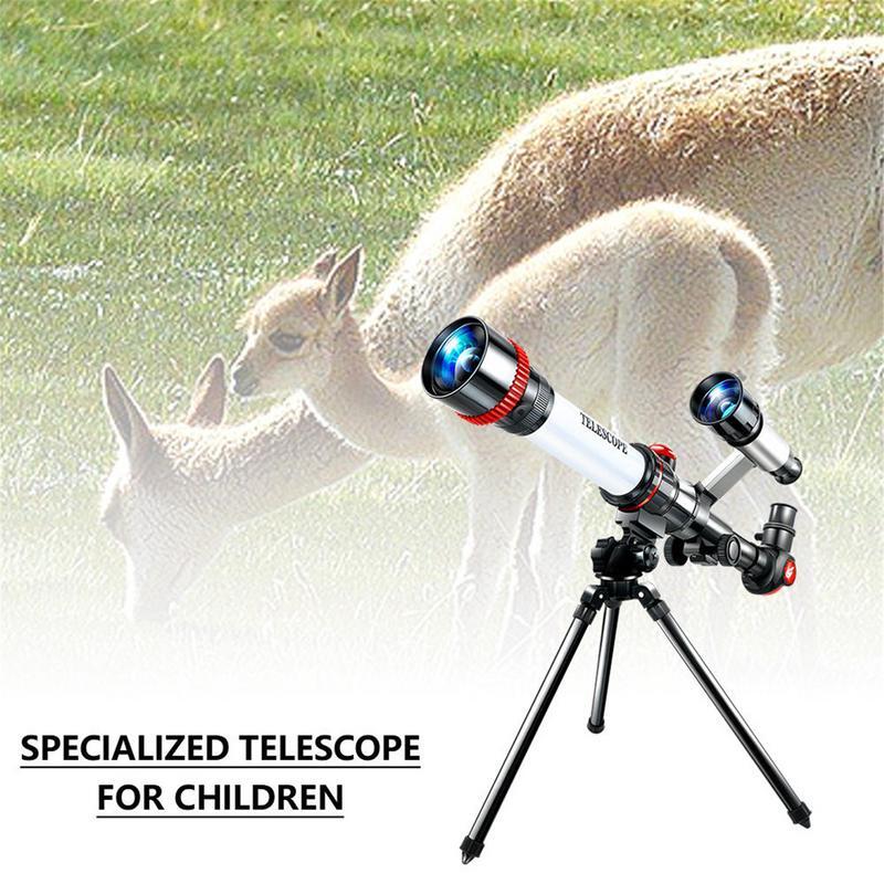 Teleskop astronomi portabel dan dudukan kuat refrakers astronomi dengan Tripod untuk percobaan sains ant berkemah