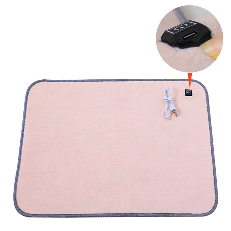 Pet Heating Pad Soft Electric Blanket Temperature Control Heater Animal Bed Warmer Heated Floor Mat