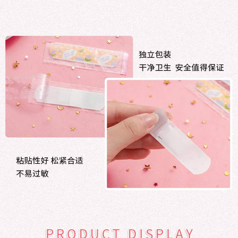 120pcs/set Band-aid Pattern Adhesive Plaster Bandage Breathable Waterproof Stick bandaids cartoon  kawaii band aid