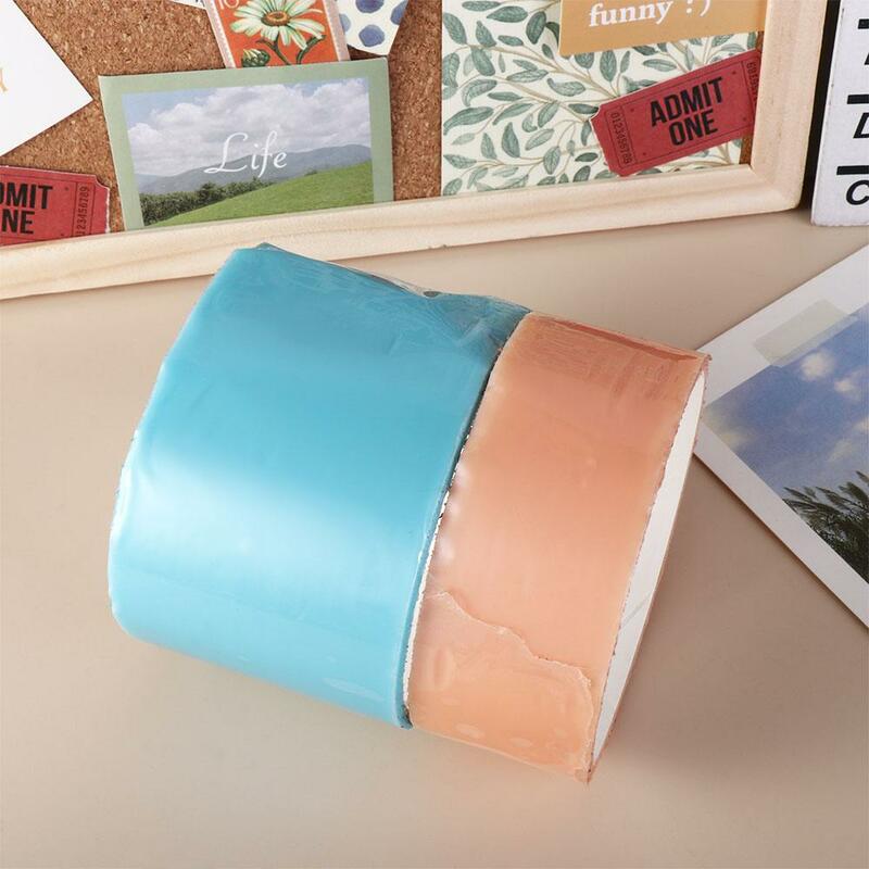 Children Toys Rolling Craft Gifts Pearlescent Adhesive Tapes Sticky Ball Tapes DIY Water Ball Tapes Stress Relaxing Toy
